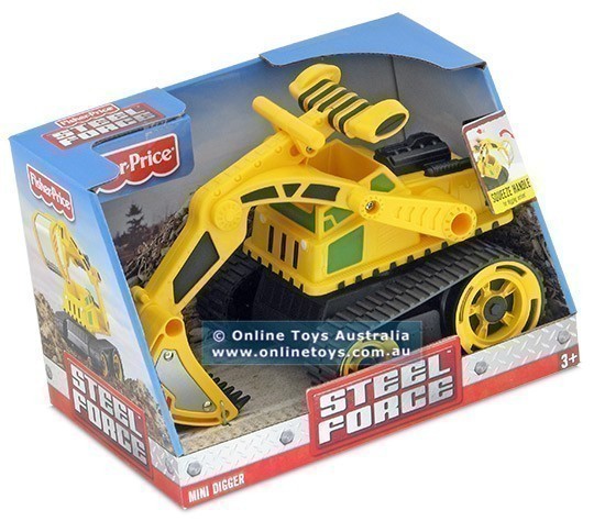 Fisher Price - Steel Force - Mini Digger