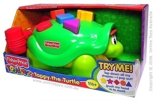 Fisher Price Toddlerz - Tappy The Turtle
