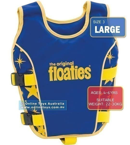 Floaties - Boys Floatation Vest - Size 3