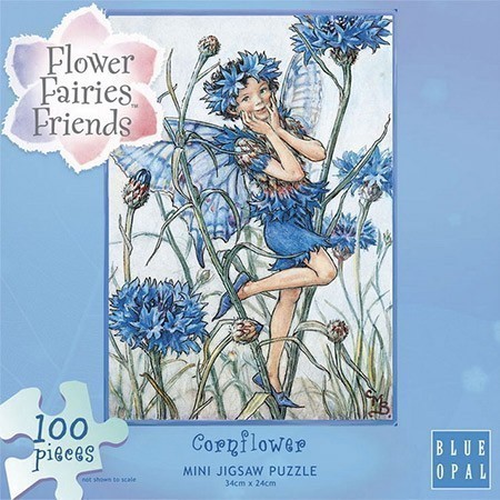 Flower Fairies Friends - 100 Piece Mini Jigsaw - Cornflower