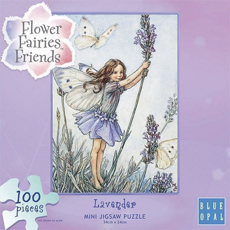 Flower Fairies Friends - 100 Piece Mini Jigsaw - Lavendar