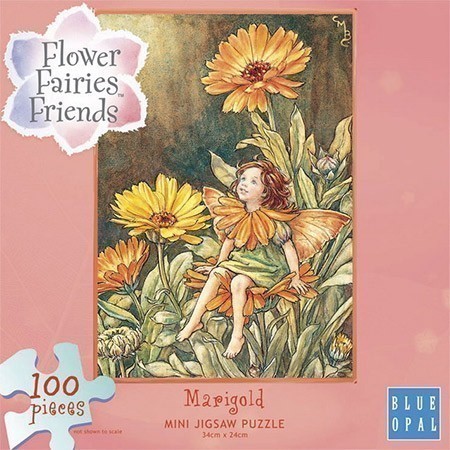 Flower Fairies Friends - 100 Piece Mini Jigsaw - Marigold