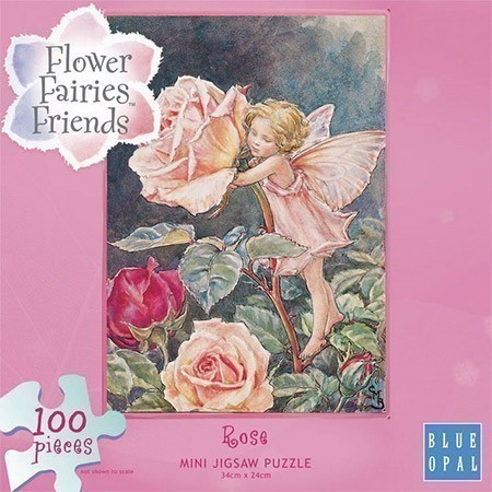 Flower Fairies Friends - 100 Piece Mini Jigsaw - Rose