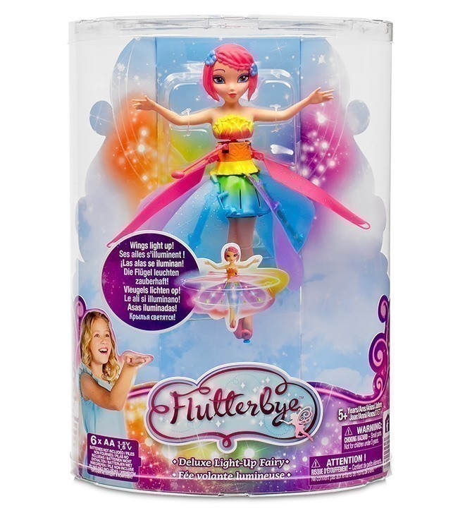 Flutterbye Deluxe Light-Up Rainbow Fairy