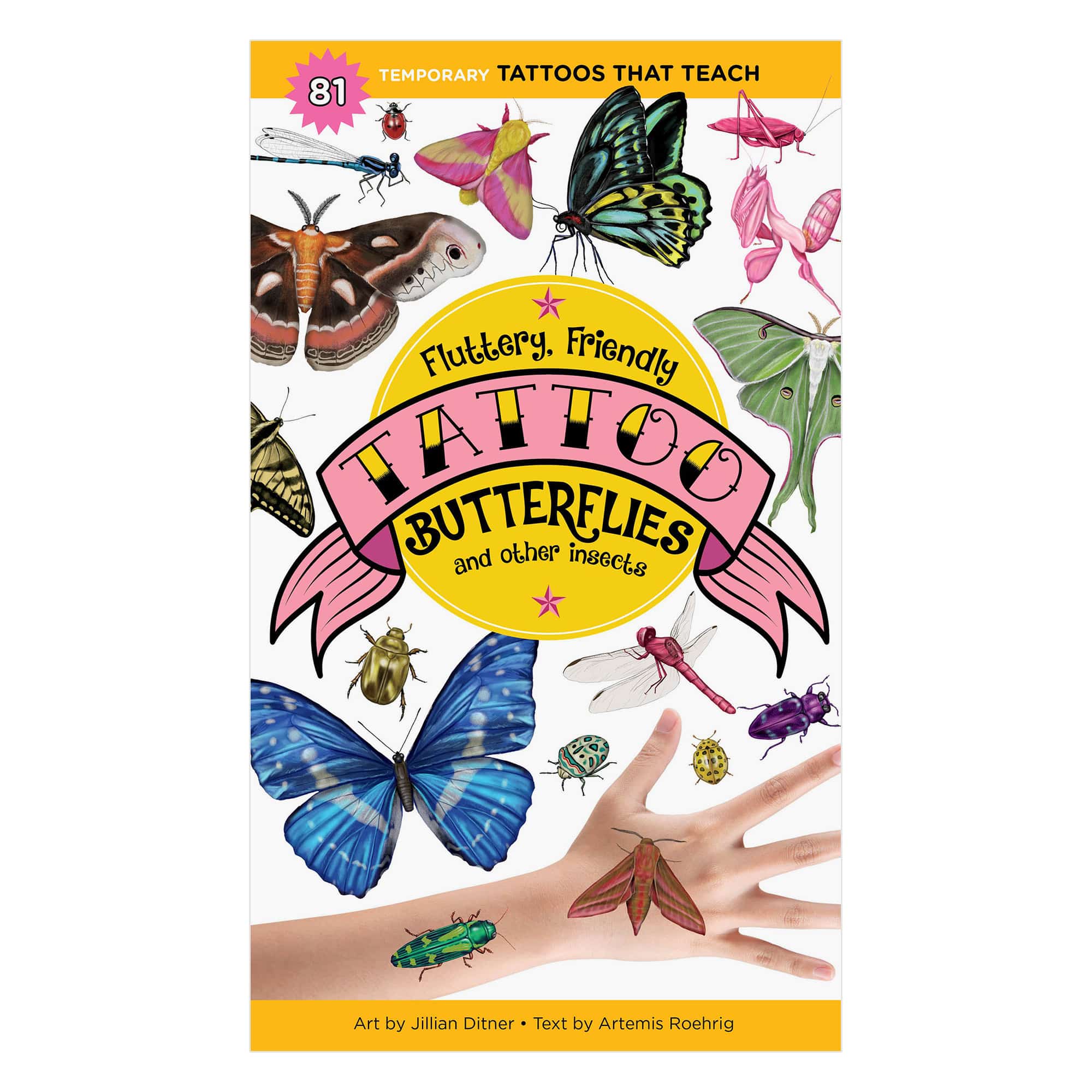 Fluttery, Friendly Tattoo - Butterflies & Other Insects