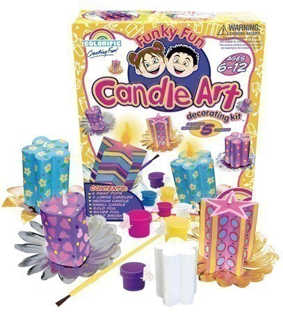 Funky Fun Candle Art Decorating Kit
