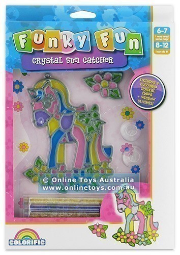 Funky Fun Crystal Sun Catcher - Pony