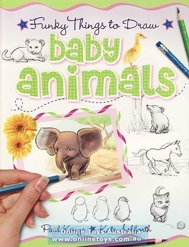 Funky Things to Draw - Baby Animals