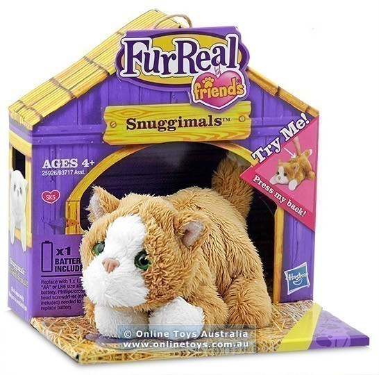 FurReal Friends - Snuggimals - Kitten - Golden Brown