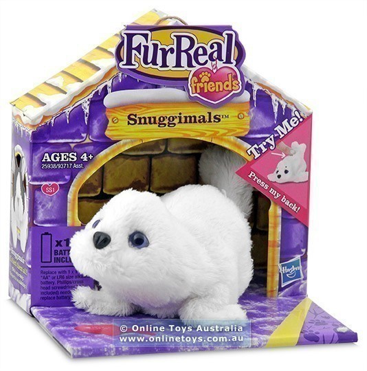 FurReal Friends - Snuggimals - Seal Pup - White