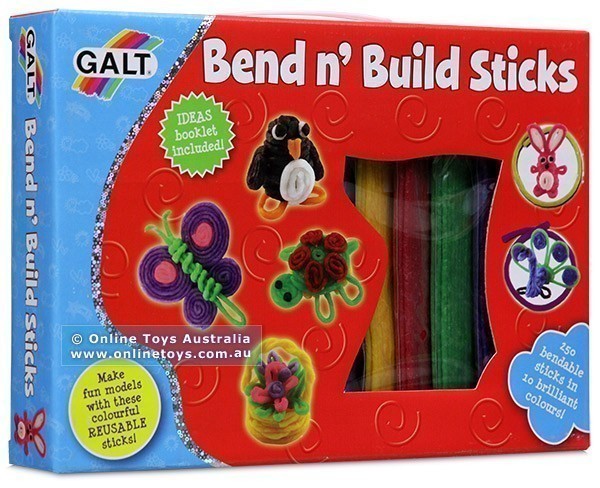 Galt - Bend N' Build Sticks - 250 Pieces