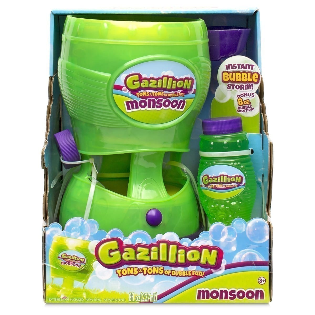 Gazillion Bubble Machine - Green Monsoon