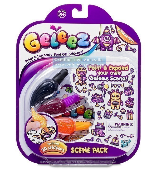 Geleez - Scene Pack Series 4 - Monster Party