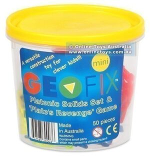 GEOFIX - 50 Piece Mini Geofix Bucket