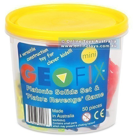 GEOFIX - 50 Piece Mini Geofix Bucket