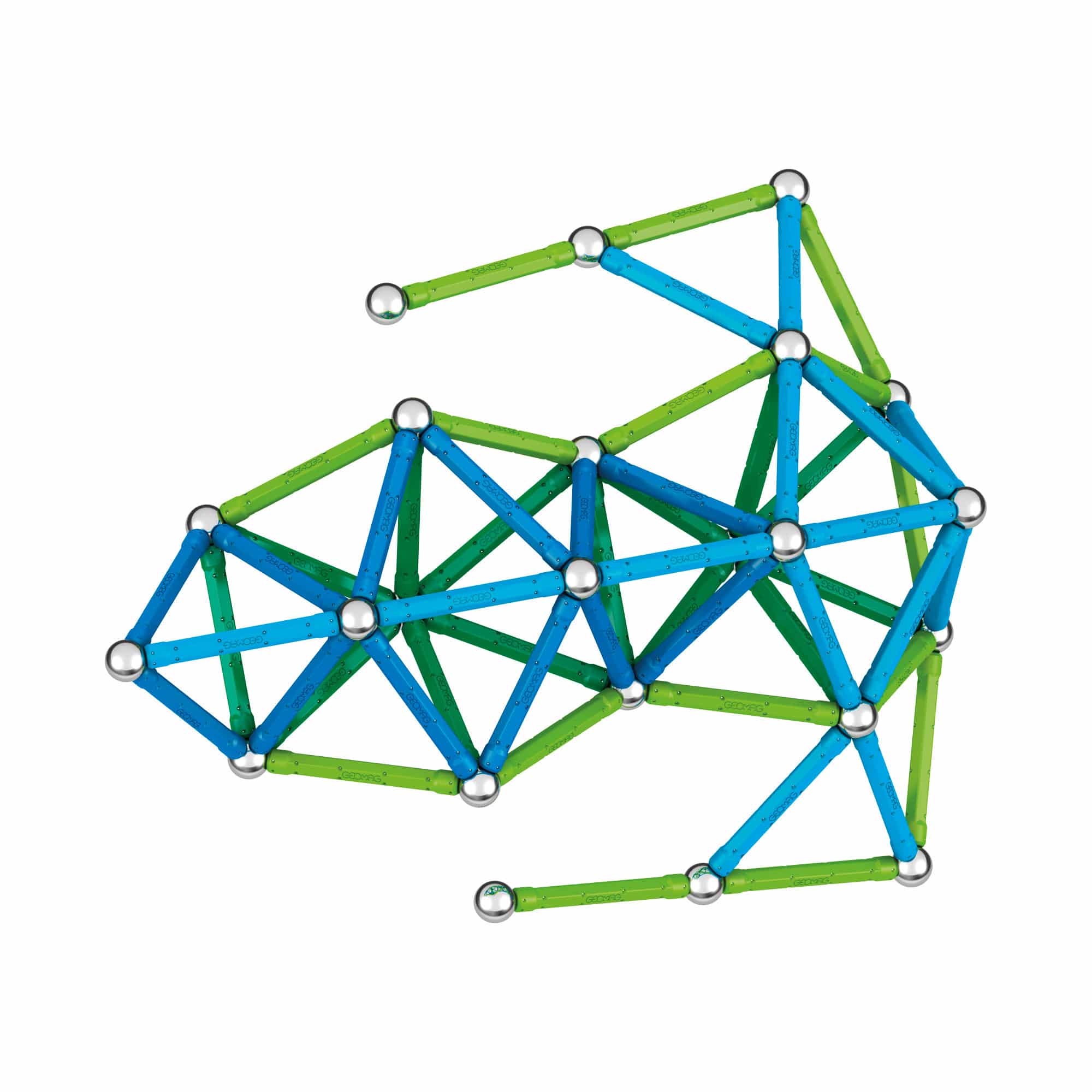 Geomag - 100% Recycled Colour -  142 Piece Set