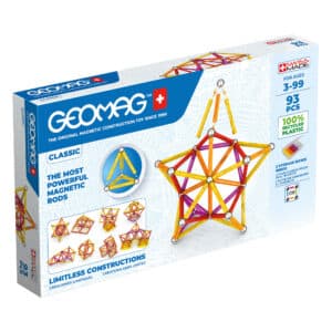 Geomag - 100% Recycled Colour -  93 Piece Set