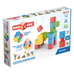 Geomag - 100% Recycled Magicube Cube Set - 24 Pieces