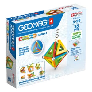 Geomag - 100% Recycled SuperColour Panels - 35 Piece Set