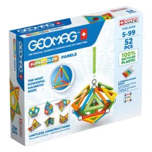 Geomag - 100% Recycled SuperColour Panels - 52 Piece Set