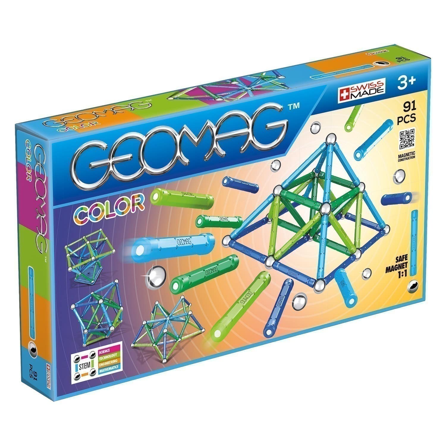 Geomag - Colour - 91 Piece Set