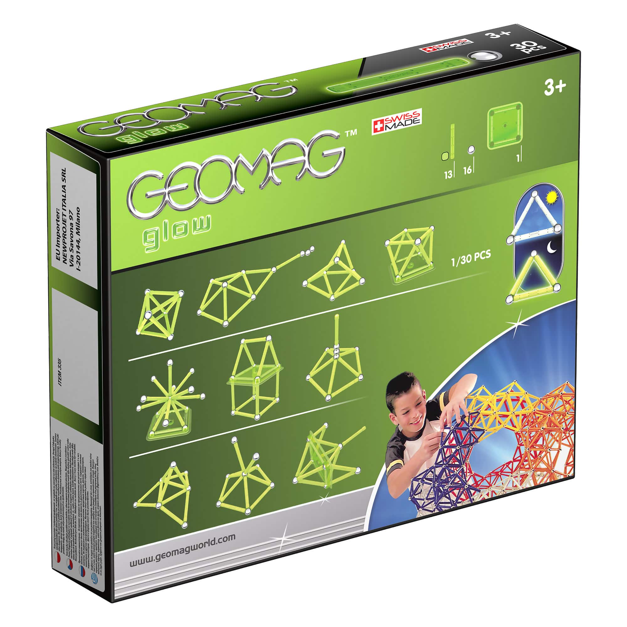 Geomag - Glow 30 Pieces