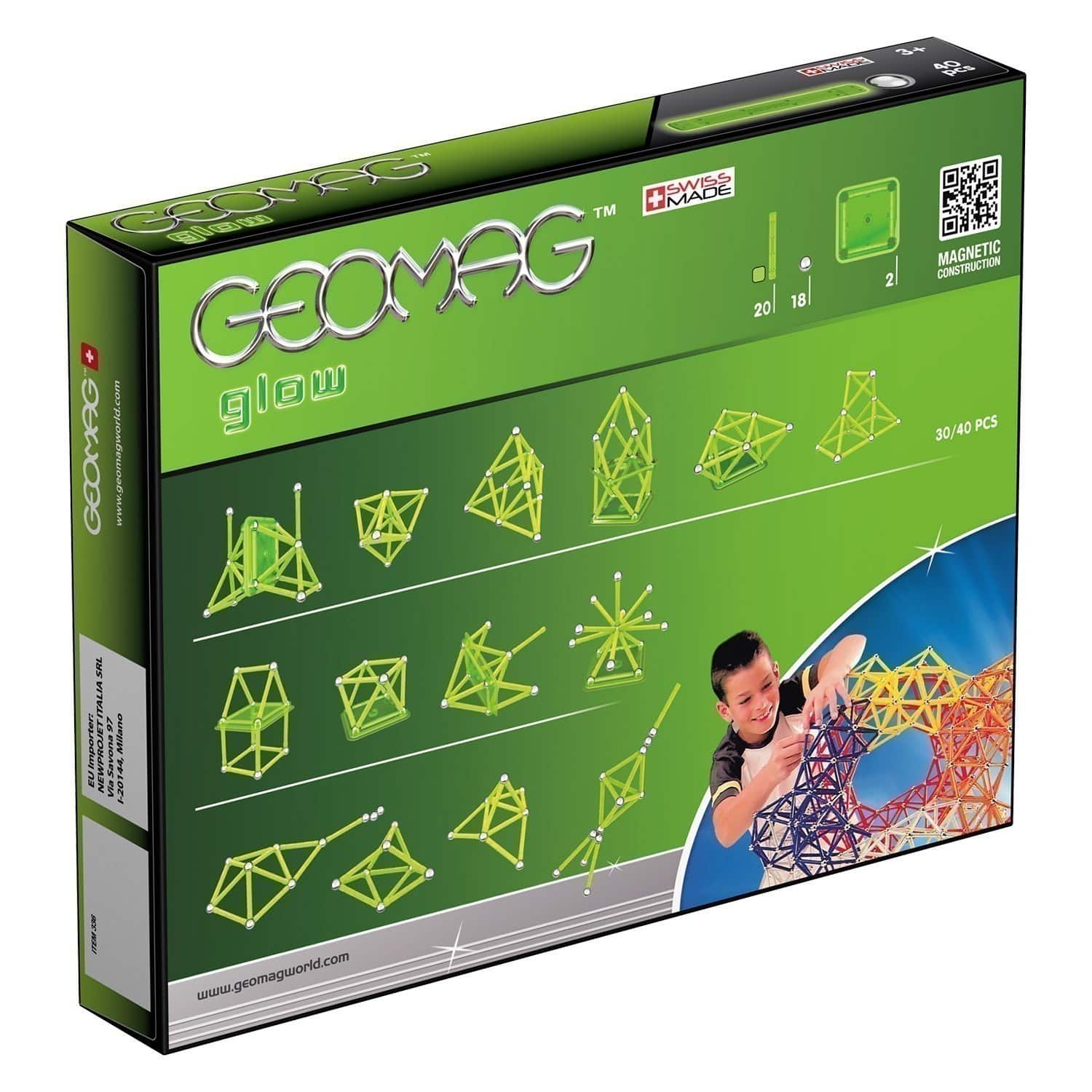 Geomag - Glow 40 Piece