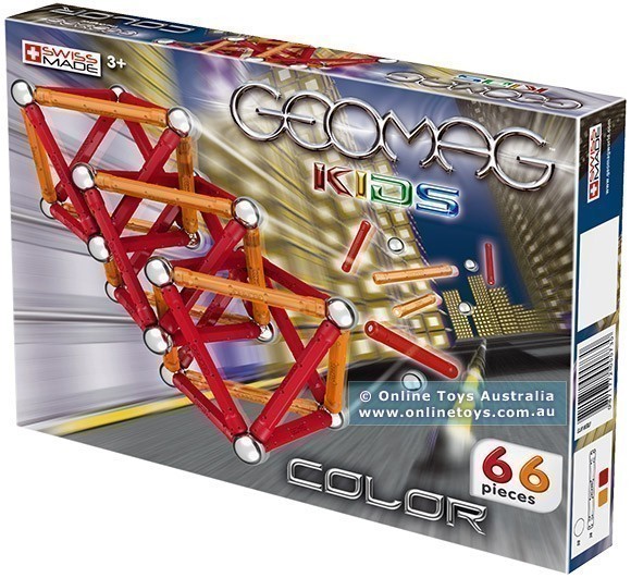 Geomag - Kids Colour - 66 Piece Set