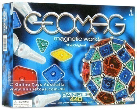 GEOMAG PANELS 440　ジオマグ Geomag - Panels 440 - Online Toys Australia