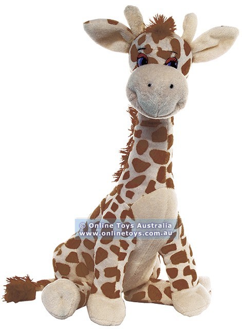 Gerry the Giraffe - 33cm Plush - Brown