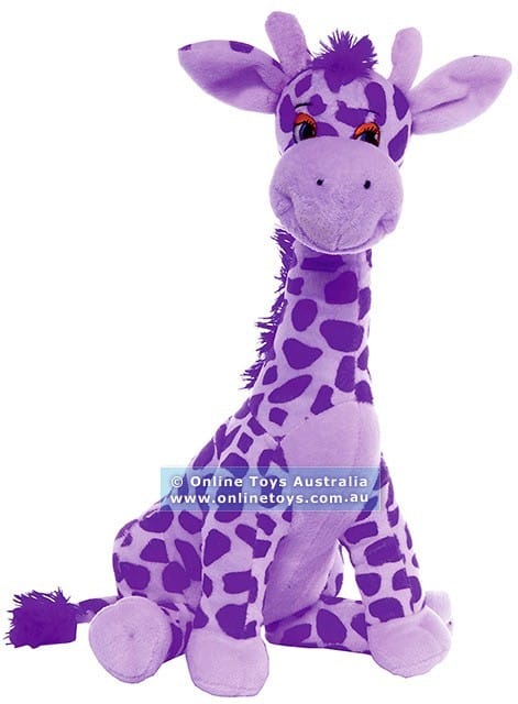 Gerry the Giraffe - 33cm Plush - Lilac