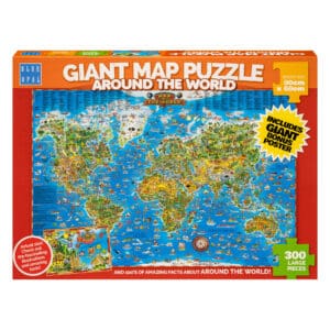 Giant Map Of The World - 300 Jigsaw Pieces