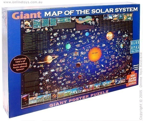 Giant Solar System Puzzle - 300 Jigsaw Pieces