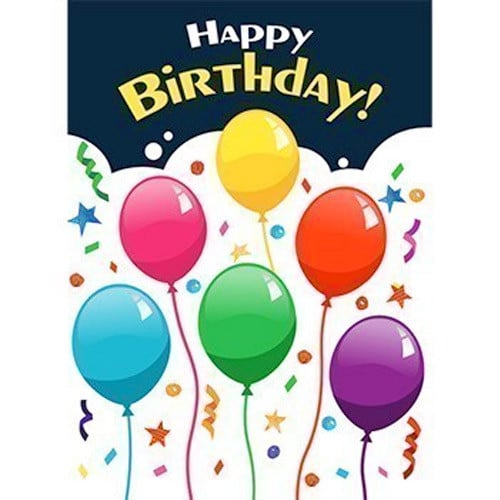 Gift Tags - Birthday Balloons