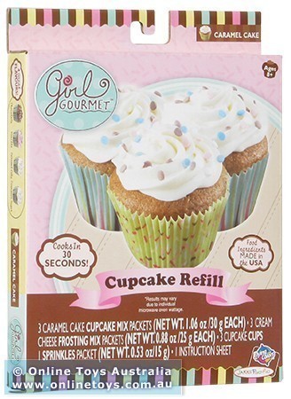 Girl Gourmet Cupcake Maker Refill Pack - Caramel Cake