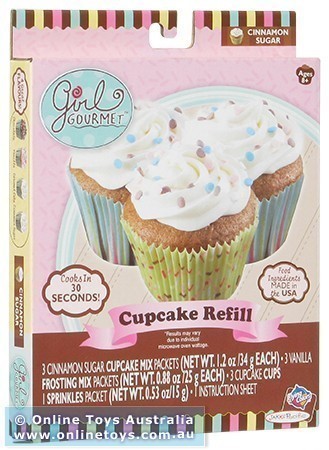 Girl Gourmet Cupcake Maker Refill Pack - Cinnamon Sugar