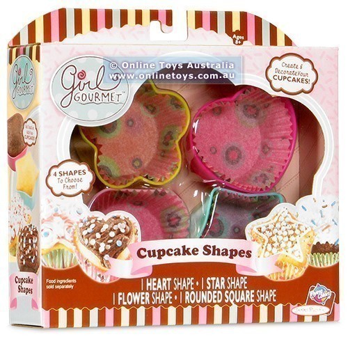 Girl Gourmet Cupcake Shapes