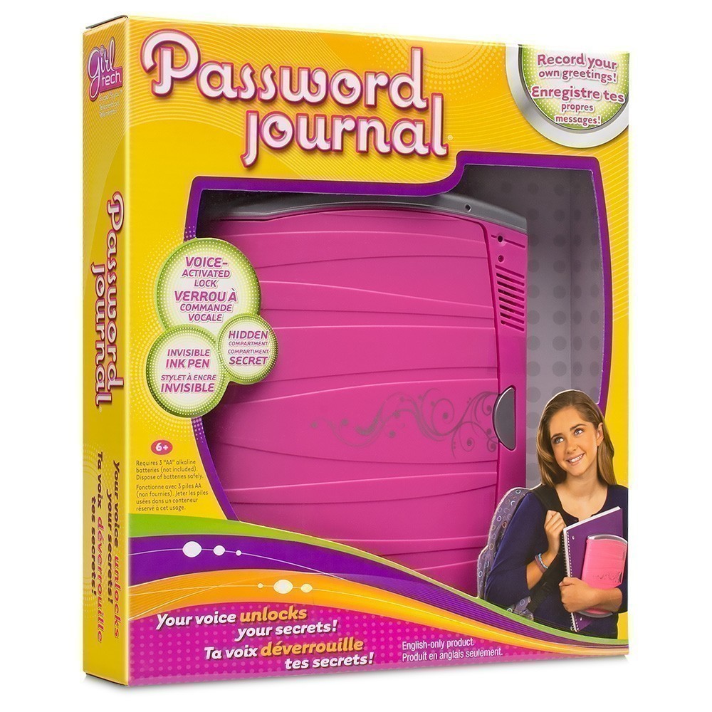Girl Tech - Password Journal