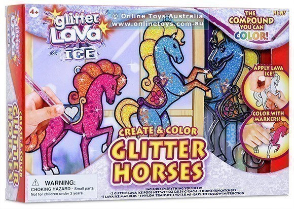 Glitter Lava Ice - Glitter Horses