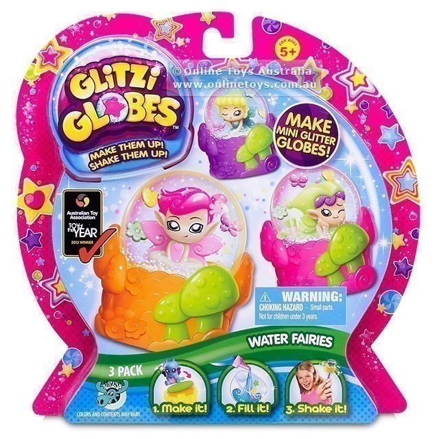 Glitzi Globes - Theme Pack S2 - Water Fairies Globes