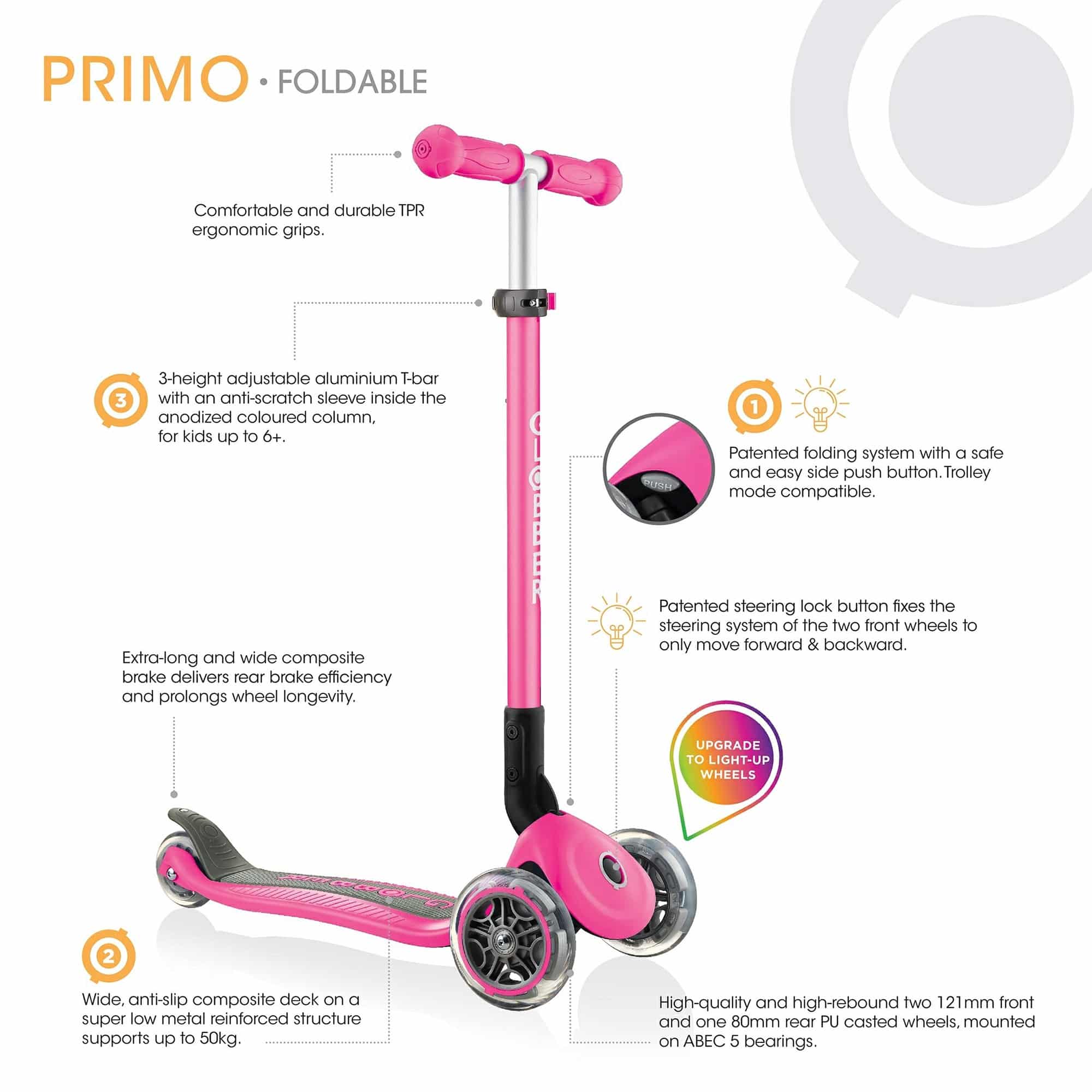 Globber - PRIMO Foldable Scooter