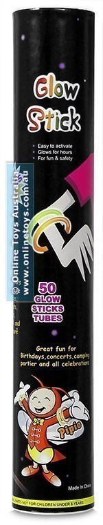Glow Sticks - 50 X 20cm Pack