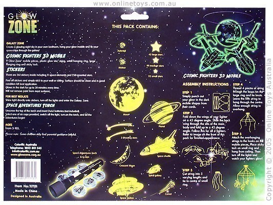 Glow Zone - Galaxy Extra Value Pack - Back