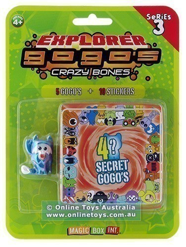 Gogo\'s Crazy Bones - Explorer 5 Pack - Series 3