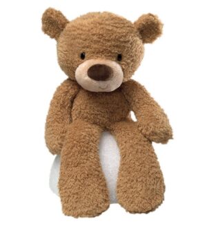 Gund - Fuzzy 34cm Plush Beige Bear