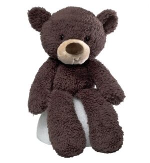 Gund - Fuzzy 34cm Plush Chocolate Bear