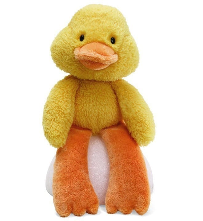 Gund - Fuzzy 34cm Plush Duck