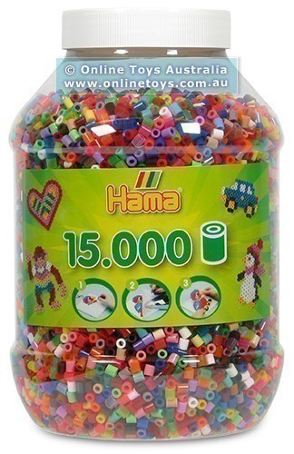 Hama 15000 All Colour Bead Tub Mix