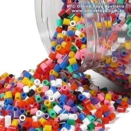 Hama 15000 Bold Coloured Bead Tub Mix Spill