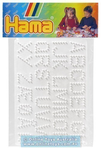 Hama Pegboard - Letters and Numbers